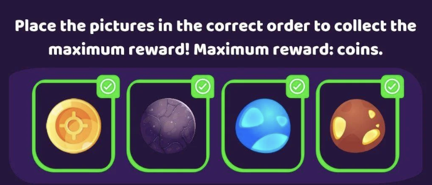 Space Adventure Daily Combo 3 May 2025